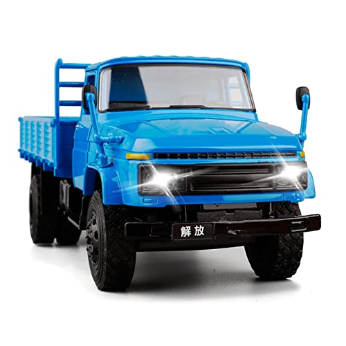 for Jiefang 141 Truck 1 36 Simulation Legierung Druckguss Licht Und Sound Modell Spielzeugauto Druckguss Fahrzeuge Modell(Blau) von TQMEAD
