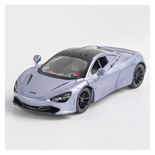 for McLaren 720 S 1 32 Legierung Automodell Simulation Kraftsteuerung Sound Und Licht Spielzeug Geschenksammlung Druckguss Fahrzeuge Modell(Purple) von TQMEAD
