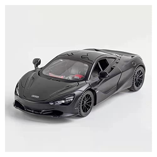 for McLaren 720 S 1 32 Legierung Automodell Simulation Kraftsteuerung Sound Und Licht Spielzeug Geschenksammlung Druckguss Fahrzeuge Modell(Schwarz) von TQMEAD