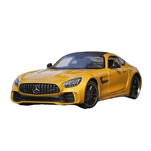 for Mercedes-Benz AMA. Supercar-Modell-Legierung-Automodell-Simulation Sammlungs-Ornamente 1 24 Druckguss Fahrzeuge Modell(Yellow) von TQMEAD