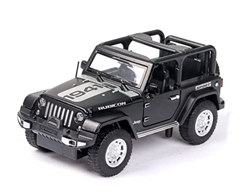 for Offroad Wrangler Auto 1 32 Simulation Legierung Zurückziehen Druckguss Modell Spielzeug Druckguss Fahrzeuge Modell(Schwarz) von TQMEAD