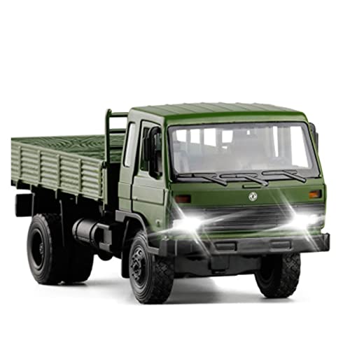 for Simulation Truck 1 32 Alloy Sound Light Modell Kinderspielzeug Druckguss Fahrzeuge Modell(Grün) von TQMEAD