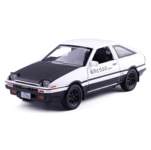 for Toyota INITIAL D AE86 1:28 Simulation Legierung Die-Cast Modell Spielzeugauto Druckguss Fahrzeuge Modell(Rot) von TQMEAD