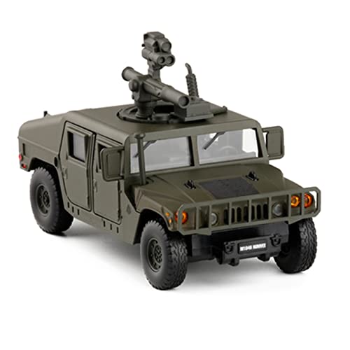 for US-Streitkräfte H1 Chariot 1 32 Simulation Legierung Druckguss Sound Und Licht Zurückziehen Auto Modellauto Druckguss Fahrzeuge Modell(Grün) von TQMEAD