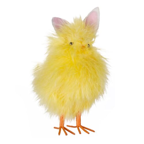 TQUXNGA Kleines gelbes Huhn-Ornament, künstliches Huhn-Spielzeug, schöne Huhn-Dekorationen für Party TQUXNGA Kleines gelbes Huhn-Ornament, künstliches Huhn-Spielzeug, schöne Huhn-Dekorationen für Party von TQUXNGA