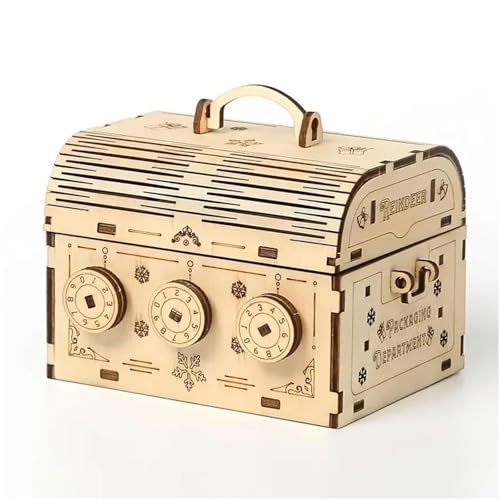 3D Holzpuzzle Passwort Aufbewahrungsbox,Schatz Schmuckschatulle,Selbstmontage Mechanik BAU Bastelset,Geburtstagsgeschenk oder Heimdekoration 3D Holzpuzzle Passwort Aufbewahrungsbox,Schatz Schmuckschatulle,Selbstmontage Mechanik BAU Bastelset,Geburtstagsgeschenk oder Heimdekoration von TRACYE