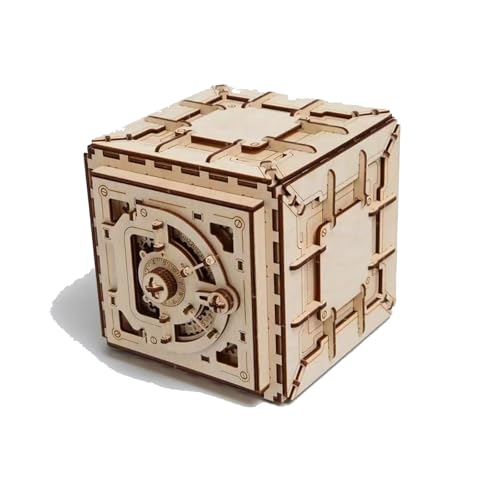 TRACYE Antike Schmuckschatulle 3D Holzpuzzle,Schatz Aufbewahrungsbox,Selbstmontage Mechanik BAU Bastelset,Geburtstagsgeschenk oder Heimdekoration von TRACYE