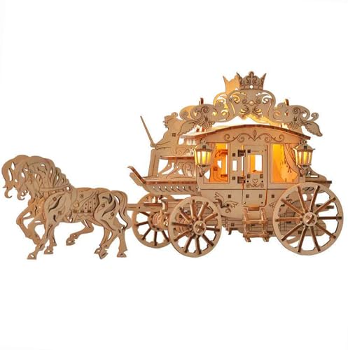 Ausflüge mit Pferden, 3D-Puzzle, Holz, Modellbausätze, Förderung der Kreativität, Geschenke für Geburtstag, Valentinstag, Vatertag und Weihnachten Ausflüge mit Pferden, 3D-Puzzle, Holz, Modellbausätze, Förderung der Kreativität, Geschenke für Geburtstag, Valentinstag, Vatertag und Weihnachten von TRACYE