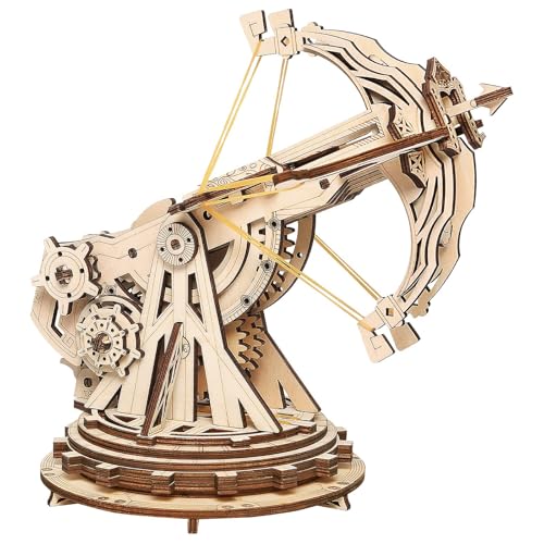 Bogen Armbrust 3D Puzzle,Selbstmontage Holz Montage Modellbausatz,Mechanisches Bastel Pädagogisch Spielzeug,Interessante Geschenkidee von TRACYE