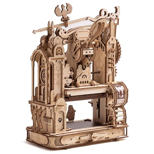 Klassische Druckmaschine 3D Holzpuzzle, DIY Mechanische Getriebe Modellbausätze,Kreativität Geschenke für Männer und Frauen Klassische Druckmaschine 3D Holzpuzzle, DIY Mechanische Getriebe Modellbausätze,Kreativität Geschenke für Männer und Frauen von TRACYE
