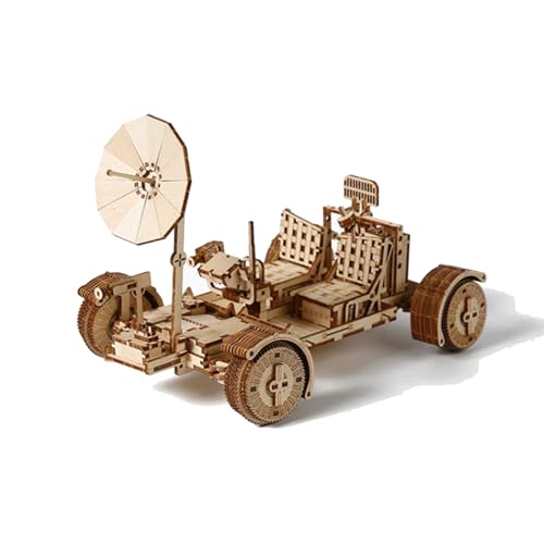 Mondrover 3D Holz Puzzles,Vintage Holzbausatz, Selbstmontage Brainteaser Desktop Spielzeug,für Bestes Geburtstagsgeschenk von TRACYE
