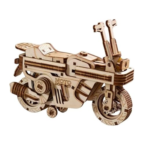 Skateboard Motorrad 3D Holzpuzzle,Mechanisches DIY Bauset,Lernspielzeug für Modellbau Fans,Geschenk für Jugendliche und Erwachsene Skateboard Motorrad 3D Holzpuzzle,Mechanisches DIY Bauset,Lernspielzeug für Modellbau Fans,Geschenk für Jugendliche und Erwachsene von TRACYE