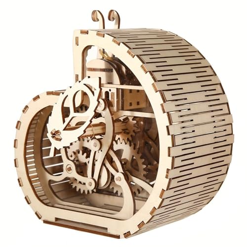 Spardose Schnecke 3D Holzpuzzle,Aufbewahrungsbox,Schatz Schmuckschatulle,Selbstmontage Mechanik BAU Bastelset,Geburtstagsgeschenk oder Heimdekoration von TRACYE