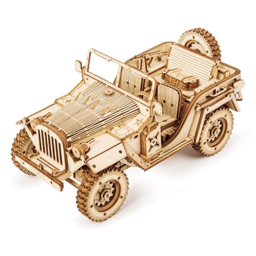 TRACYE 3D Holzpuzzle für Erwachsene,Holz Heeresfeldwagen Mechanischer Modellbausatz,Jahrgang Konstruktion Bastelset,DIY Weihnachts Geburtstagsgeschenke TRACYE 3D Holzpuzzle für Erwachsene,Holz Heeresfeldwagen Mechanischer Modellbausatz,Jahrgang Konstruktion Bastelset,DIY Weihnachts Geburtstagsgeschenke von TRACYE