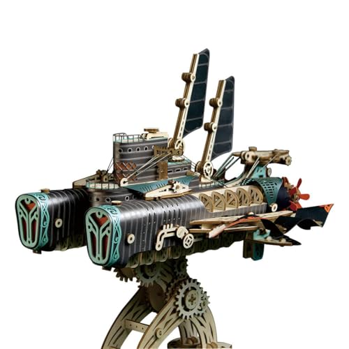 TRACYE 3D Punk Holzpuzzle Spielzeugmodell, „Zwanzigtausend Meilen unter dem Meer“,Meisterwerk der Fantasy Raumschiff Kunst, Geschenke for Jungen und Mädchen TRACYE 3D Punk Holzpuzzle Spielzeugmodell, „Zwanzigtausend Meilen unter dem Meer“,Meisterwerk der Fantasy Raumschiff Kunst, Geschenke for Jungen und Mädchen von TRACYE