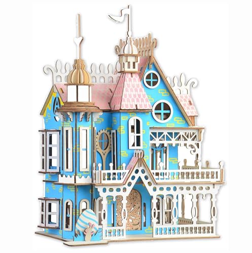 TRACYE Burg 3D Holz Puzzle,Spielzeug Handwerk Holzmodellbau,Hirnteaser Kreativen Bastelspaß, Geburtstag Weihnachten für Erwachsene Bausatz TRACYE Burg 3D Holz Puzzle,Spielzeug Handwerk Holzmodellbau,Hirnteaser Kreativen Bastelspaß, Geburtstag Weihnachten für Erwachsene Bausatz von TRACYE