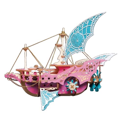 TRACYE Fantasy Raumschiff 3D Holzpuzzle,Bastel Modellbausatz für Erwachsene zum Zusammenbauen,Geschenk für Schiffsmodell Heimdeko Enthusiasten TRACYE Fantasy Raumschiff 3D Holzpuzzle,Bastel Modellbausatz für Erwachsene zum Zusammenbauen,Geschenk für Schiffsmodell Heimdeko Enthusiasten von TRACYE