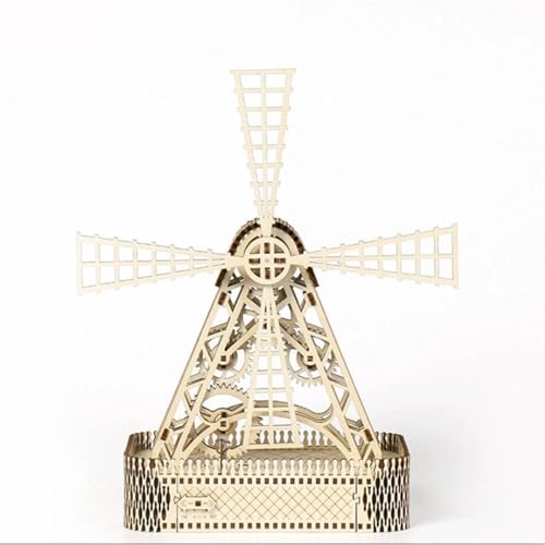 TRACYE Große Windmühle 3D Holz Puzzle,Handwerk Holzmodellbau Spielzeug,Hirnteaser Kreativen Bastelspaß,Geburtstag Weihnachten für Erwachsene Bausatz TRACYE Große Windmühle 3D Holz Puzzle,Handwerk Holzmodellbau Spielzeug,Hirnteaser Kreativen Bastelspaß,Geburtstag Weihnachten für Erwachsene Bausatz von TRACYE