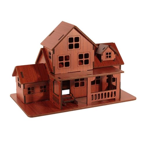 TRACYE Haus 3D Holz Puzzle,Spielzeug Handwerk Holzmodellbau,Hirnteaser Kreativen Bastelspaß, Geburtstag Weihnachten für Erwachsene Bausatz TRACYE Haus 3D Holz Puzzle,Spielzeug Handwerk Holzmodellbau,Hirnteaser Kreativen Bastelspaß, Geburtstag Weihnachten für Erwachsene Bausatz von TRACYE