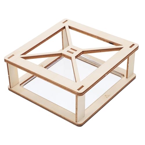 TRACYE Holografischer Projektor 3D Holzpuzzle,Heimwerken Spielzeug Wissenschaftliches Experimentierset,für Interaktive Lernhilfe,Kreativität und Fantasie Anregen von TRACYE