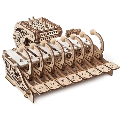 TRACYE Klaviernoten 3D Holzpuzzles,Jahrgang Holzbausatz,Selbstmontage Brainteaser Desktop Spielzeug,für Bestes Geburtstagsgeschenk TRACYE Klaviernoten 3D Holzpuzzles,Jahrgang Holzbausatz,Selbstmontage Brainteaser Desktop Spielzeug,für Bestes Geburtstagsgeschenk von TRACYE