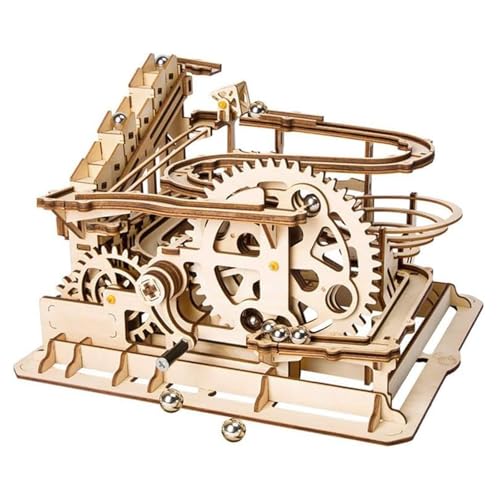 TRACYE Murmelbahn 3D Holz Puzzle,Hand Gekröpft Kugelbahn Bausatz,Mechanisches Achterbahn Bauen Spielzeug,Geschenke für Männer und Frauen TRACYE Murmelbahn 3D Holz Puzzle,Hand Gekröpft Kugelbahn Bausatz,Mechanisches Achterbahn Bauen Spielzeug,Geschenke für Männer und Frauen von TRACYE