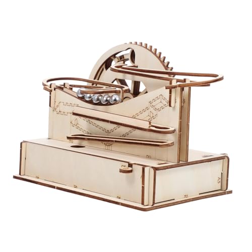TRACYE Murmelbahn 3D Holz Puzzle,Kugelbahn Bausatz,Mechanisches Achterbahn Bauen Spielzeug,Geschenke für Männer und Frauen TRACYE Murmelbahn 3D Holz Puzzle,Kugelbahn Bausatz,Mechanisches Achterbahn Bauen Spielzeug,Geschenke für Männer und Frauen von TRACYE