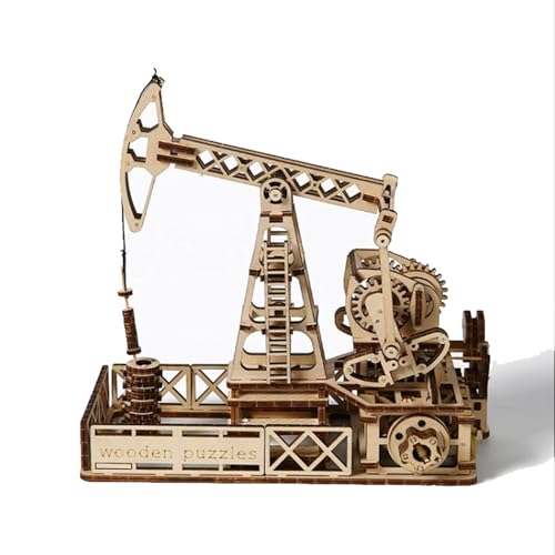 TRACYE Ölbohrturm 3D Holz Puzzle,Handwerk Holzmodellbau Spielzeug,Hirnteaser Kreativen Bastelspaß,Geburtstag Weihnachten für Erwachsene Bausatz TRACYE Ölbohrturm 3D Holz Puzzle,Handwerk Holzmodellbau Spielzeug,Hirnteaser Kreativen Bastelspaß,Geburtstag Weihnachten für Erwachsene Bausatz von TRACYE