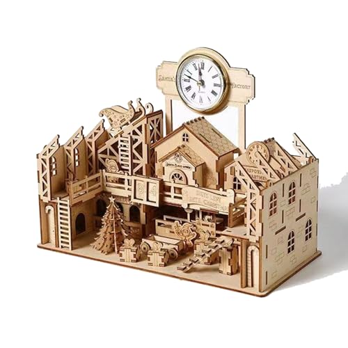 TRACYE Retro Villa 3D Holz Puzzle,Spielzeug Handwerk Holzmodellbau,Hirnteaser Kreativen Bastelspaß, Weihnachten für Geburtstagsgeschenk TRACYE Retro Villa 3D Holz Puzzle,Spielzeug Handwerk Holzmodellbau,Hirnteaser Kreativen Bastelspaß, Weihnachten für Geburtstagsgeschenk von TRACYE