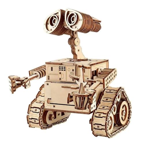 TRACYE Roboter 3D Holz Puzzle,Spielzeug Handwerk Holzmodellbau,Hirnteaser Kreativen Bastelspaß, Geburtstag Weihnachten für Erwachsene Bausatz TRACYE Roboter 3D Holz Puzzle,Spielzeug Handwerk Holzmodellbau,Hirnteaser Kreativen Bastelspaß, Geburtstag Weihnachten für Erwachsene Bausatz von TRACYE