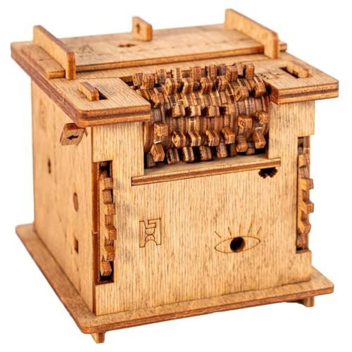 TRACYE Schrödingers Katze 3D Holzpuzzle Boxen,Room Escape IQ Spiele,Sequenzielle Labyrinth Rätsel Spielzeug,Schatzkiste Sparschwein Geschenkbox,Wohnaccessoire TRACYE Schrödingers Katze 3D Holzpuzzle Boxen,Room Escape IQ Spiele,Sequenzielle Labyrinth Rätsel Spielzeug,Schatzkiste Sparschwein Geschenkbox,Wohnaccessoire von TRACYE