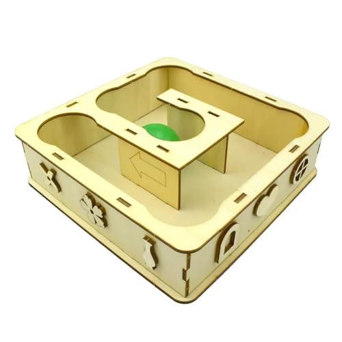 TRACYE Sportbahn 3D Holzpuzzles,Jahrgang Holzbausatz,Selbstmontage Brainteaser Desktop Spielzeug,für Bestes Geburtstagsgeschenk von TRACYE