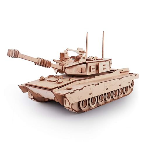Tank 3D Puzzle,Selbstmontage Holz Montage Modellbausatz,Mechanisches Bastel Pädagogisch Spielzeug,Interessante Geschenkidee Tank 3D Puzzle,Selbstmontage Holz Montage Modellbausatz,Mechanisches Bastel Pädagogisch Spielzeug,Interessante Geschenkidee von TRACYE