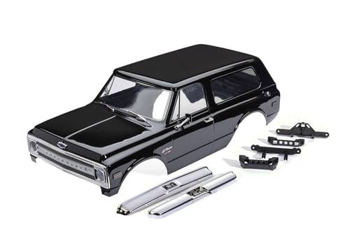 Karosserie, Chevrolet Blazer (1969), komplett, schwarz von TRAXXAS