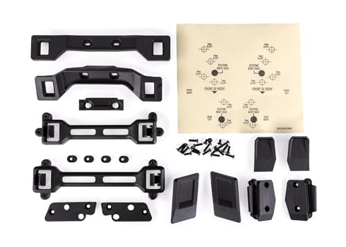 TRAXXAS Karosserie-Umbausatz, Slash 4 x 4 (inklusive Front- und Heckgehäuse-Halterungen, Riegel, Hardware) (für Clipless Montage) von TRAXXAS