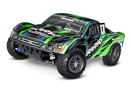 TRAXXAS Slash 4x4 grün RTR 1/10 Short-Course Truck für Männer und Frauen ab 14 Jahren von TRAXXAS