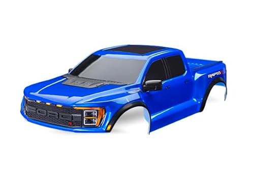 Traxxas 10112-BLUE - Ford Raptor R Komplettkarosserie, Blau von TRAXXAS