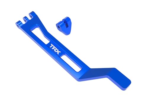 Traxxas 10726-BLUE - Mini Maxx Aluminium-Batteriehalter mit Pfosten, Blau Traxxas 10726-BLUE - Mini Maxx Aluminium-Batteriehalter mit Pfosten, Blau von TRAXXAS