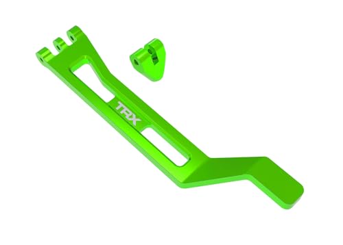 Traxxas 10726-GRN - Mini Maxx Aluminium-Batteriehalter mit Pfosten, Grün Traxxas 10726-GRN - Mini Maxx Aluminium-Batteriehalter mit Pfosten, Grün von TRAXXAS