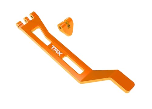 Traxxas 10726-ORNG - Mini Maxx Aluminium-Batteriehalter mit Pfosten, Orange Traxxas 10726-ORNG - Mini Maxx Aluminium-Batteriehalter mit Pfosten, Orange von TRAXXAS
