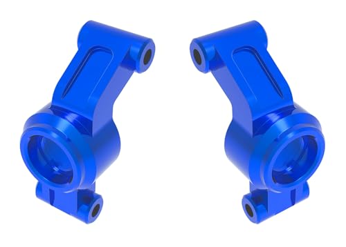 Traxxas 10751-BLUE - Mini Maxx Achsschenkelträger, L&R, blau von TRAXXAS