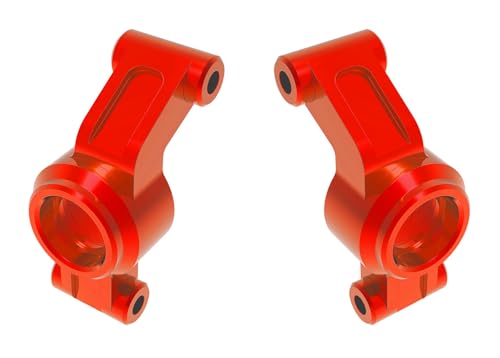 Traxxas 10751-RED - Mini Maxx Achsschenkelträger, L&R, Rot von TRAXXAS
