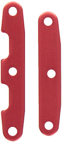 Traxxas 6823r vorne und hinten Aluminium Bulkhead Tie Bar Modell Kfz-Teile, Rot von TRAXXAS