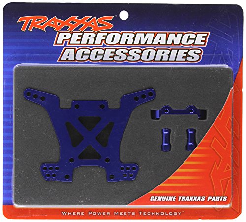 Traxxas 6838X Stoßdämpfer hinten, 6061-T6 Aluminium (blau-eloxiert) von TRAXXAS