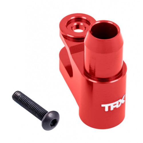 Traxxas 7747-RED Aluminium-Lenkservohupe, rot von TRAXXAS