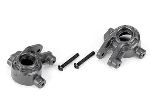 Traxxas 9037-GRAY - L&R Extreme Heavy Duy Lenkblöcke, Grau von TRAXXAS