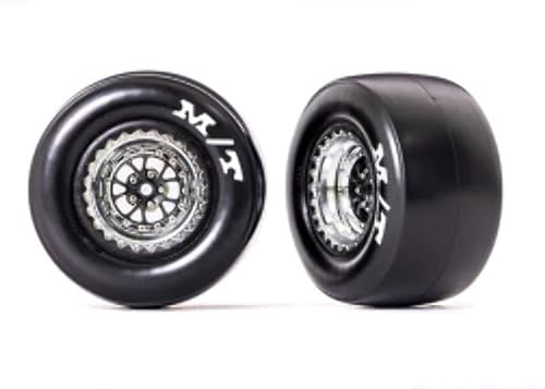 Traxxas 9476R Mickey Thompson Drag Slicks Sticky Compound für Reifen und Räder, Chrom und Schwarz, 2 Stück Traxxas 9476R Mickey Thompson Drag Slicks Sticky Compound für Reifen und Räder, Chrom und Schwarz, 2 Stück von TRAXXAS