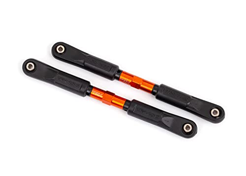 Traxxas 9547T Sturzglieder, vorne (Rohre orange-eloxiert, 7075-T6 Aluminium): Schlitten von TRAXXAS
