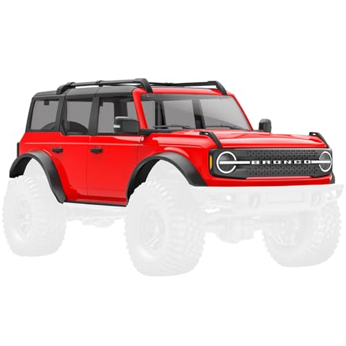 Traxxas 9711 Karosserie Ford Bronco Rot 1/18 von TRAXXAS