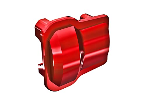 Traxxas Achsdeckel, 6061-T6 Aluminium (rot-eloxiert) (2)/ 1,6x12mm BCS (mit Schraubensicherung) (8) 9787-RED von TRAXXAS